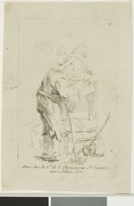 En dårligt klædt bonde af François Boucher