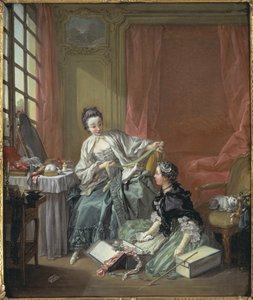 Mølleren - Mølleren, af Boucher, Francois (1703-1770). olie på lærred af François Boucher