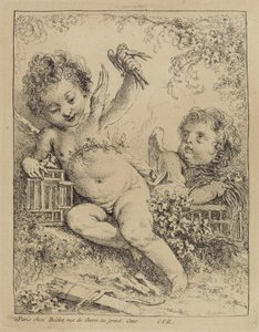 Den indespærrede turteldue af François Boucher