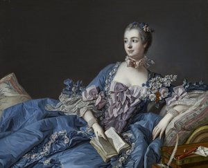 Madame de Pompadour (Jeanne-Antoinette Poisson; 1721-1764) af François Boucher