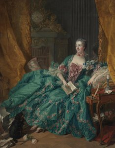 Madame de Pompadour af François Boucher
