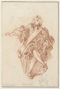 Mascarille sidder af François Boucher