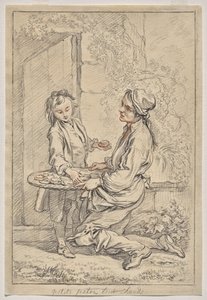 Kager, Talmouses, alt varmt af François Boucher