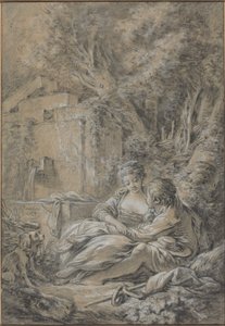 Alene sammen af François Boucher