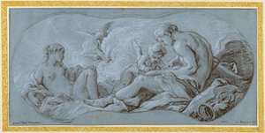 Cupidos opvækst af François Boucher