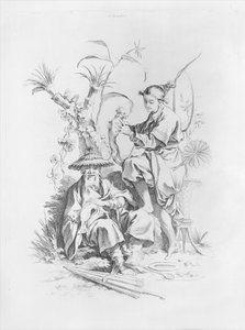 De fem sanser af François Boucher