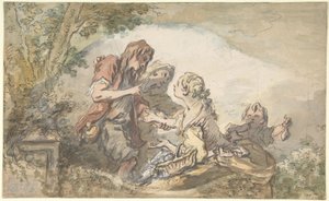 Spåkvinden af François Boucher