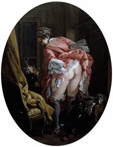 Den hævede nederdel af François Boucher