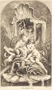 Triton og Nymfe af François Boucher