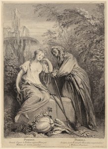 Vertumnus og Pomona af François Boucher