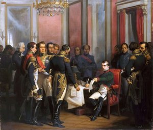 Abdikationen af Napoleon i Fontainebleau den 11. april 1814