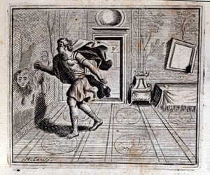 Horoskop. Fabler af Jean de La Fontaine (1621-95). Illustration af François Chauveau (1613-1676). Udgave af 1728. af Francois Chauveau
