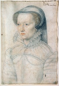 Portræt af Diane de Clermont, Mademoiselle de Monlor af François Clouet