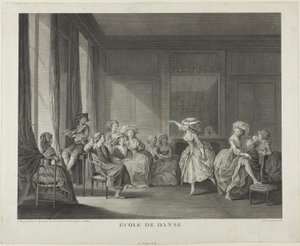 Danseskole af Francois Dequevauviller