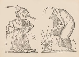Les Songes Drolatiques de Pantagruel, hvori er indeholdt flere figurer af opfindelsen ..., [1565]. af Francois Desprez