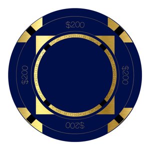 PokerChip, 2015, digital, af Francois Domain