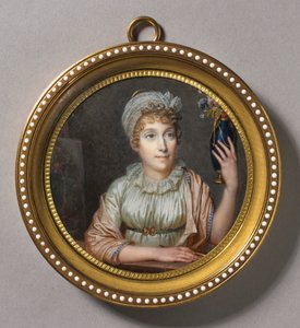 Portræt af Anne Vallayer-Coster, 1804.