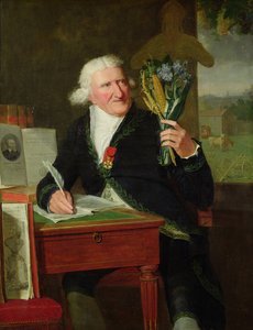 Portræt af Antoine Parmentier (1737-1813) 1812 (olie på lærred)