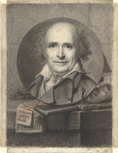 Portræt af komponisten André Ernest Modeste Grétry 1741-1813, 1808.