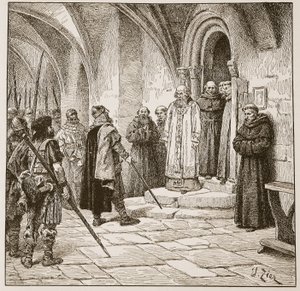Swein kræver løsesum, illustration fra 