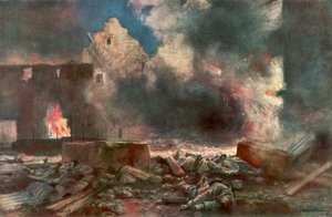 Lessard-gården, mellem Marizy og Neuilly Saint Front, Frankrig, 18. juli 1918, 1926. af Francois Flameng