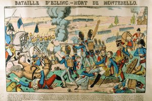Slaget ved Essling - Montebellos død, 21. maj 1809, c1835