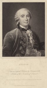 Portræt af Georges-Louis Leclerc, greve af Buffon af Francois Hubert Drouais
