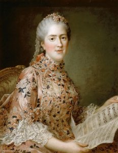 Prinsesse Sophie af Frankrig 1734-1782 af Francois Hubert Drouais