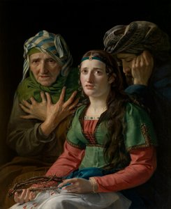 Den hellige Veronica af Binasco af Francois Joseph Navez