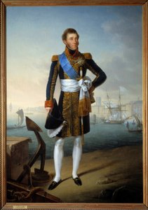 Portræt i fuld længde af Louis Antoine d