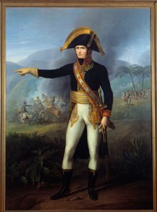 Portræt i foden af general Charles Leclerc (1772-1802) Maleri af Francois Joseph Kinson (1771-1839) Malmaison fra det 19. århundrede, musee du chateau
