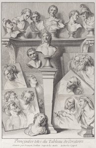 Hoveder efter Ecce Homo, 1720-78.