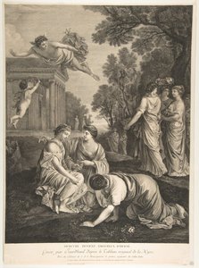 Mercury og Herse.n.d. af Francois Jourd