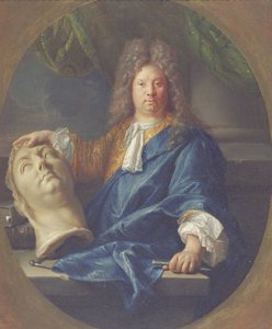 Portræt af Antoine Coysevox, 1701