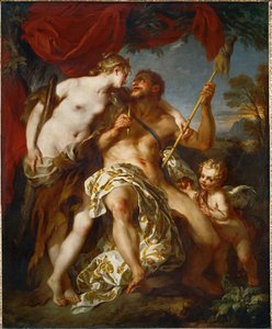 Herkules og Omphale ... af François Lemoyne