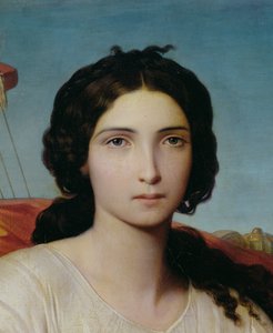 Esther som en Odalisque, detalje, 1844