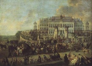 Festen i Broquelet af Francois Louis Joseph Watteau