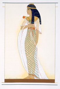 En prinsesse, en illustration fra 