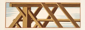 Grafisk illustration fra Prométhée Enchaîné af Aeschylus, pub. 1941 (stenciltryk) af Francois Louis Schmied