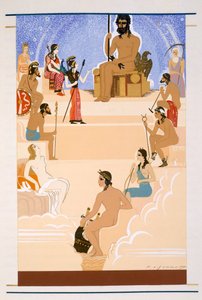 The Worship of Zeus, en illustration fra 