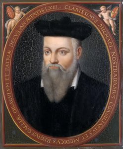 Michel de Nostredame, kaldet Nostradamus 1503-1566 af Francois Marius Granet