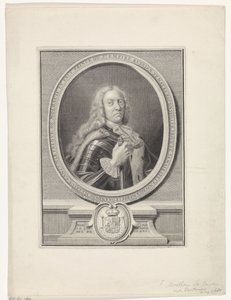 Portræt af Dimitrie Cantemir (1673-1723) af Francois Morellon la Cave