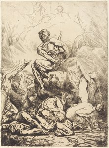 Sølvdjævelen af Francois Nicolas Chifflart