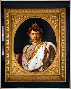 Et portræt af Napoleon, udateret (olie på lærred, oval)