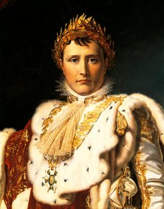 Napoleon Bonaparte i kejserens klæder af Francois Baron Gerard (1770-1837) ca 1805 af Baron François Pascal Simon Gérard