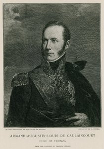 Armand-Augustin-Louis de Caulaincourt af Francois Pascal Simon Gerard