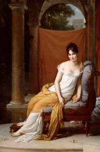 Portræt af Juliette Recamier, 1805.