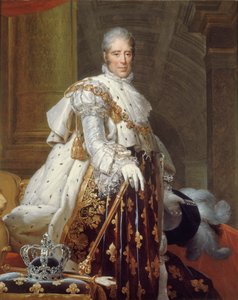 Portræt af kong Charles X af Frankrig 1757-1836, 1825.