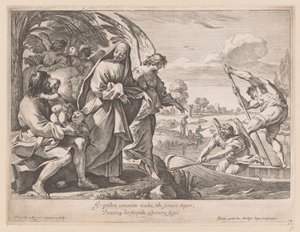 Flyvning til Egypten J problemudvalg vadis (...) (titel på objekt) af Francois Perrier