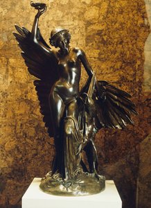Hebe and the Eagle of Jupiter, modelleret ca. 1852 støbt ca. 186080.